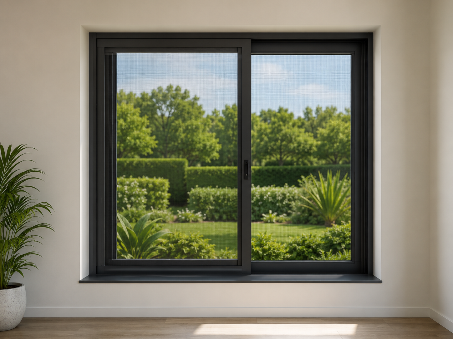 Custom invisible retractable screen windows for Melbourne home | OpenView 