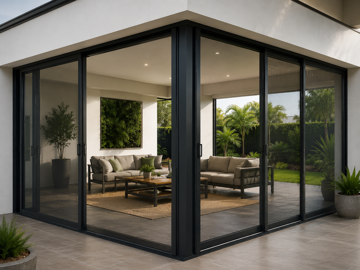 Custom invisible retractable screen solutions for Melbourne homes | OpenView